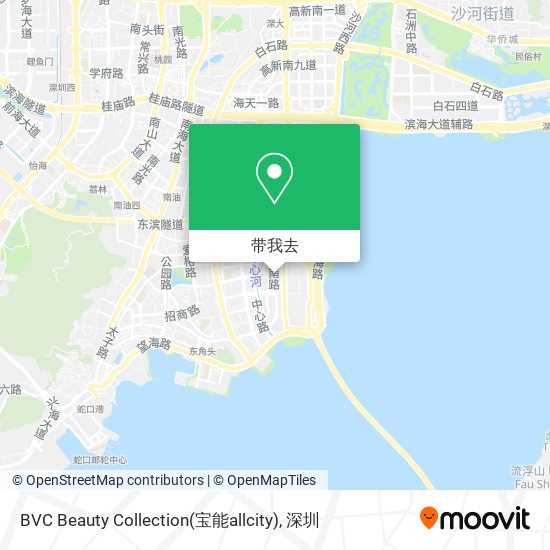 BVC Beauty Collection(宝能allcity)地图