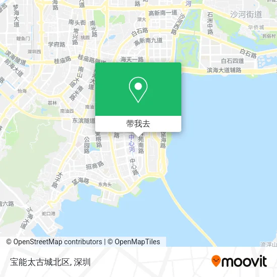 宝能太古城北区地图