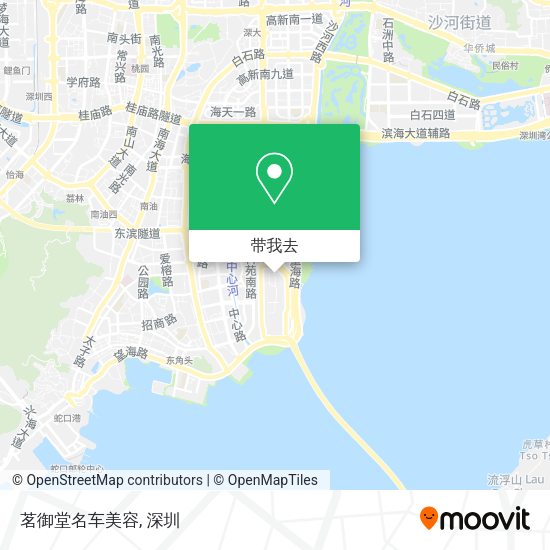 茗御堂名车美容地图