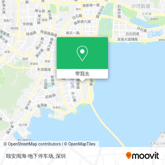 颐安阅海-地下停车场地图