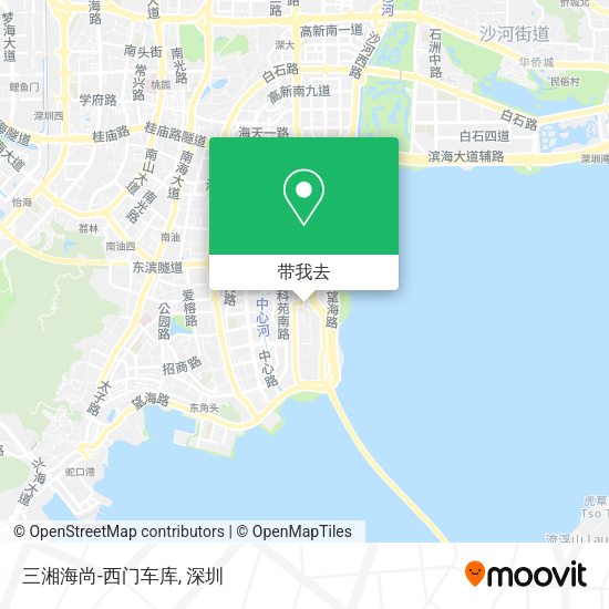 三湘海尚-西门车库地图