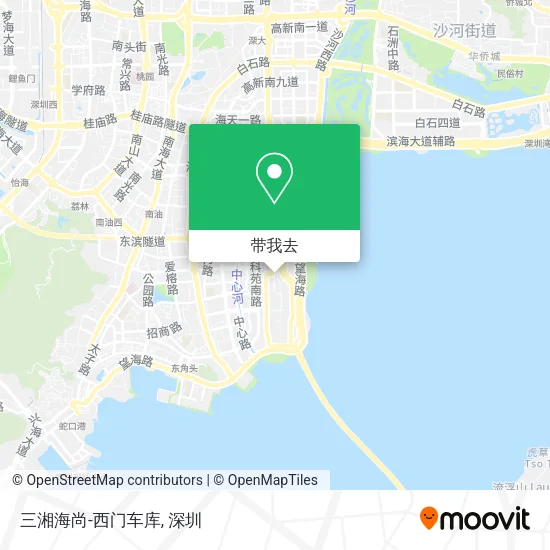 三湘海尚-西门车库地图