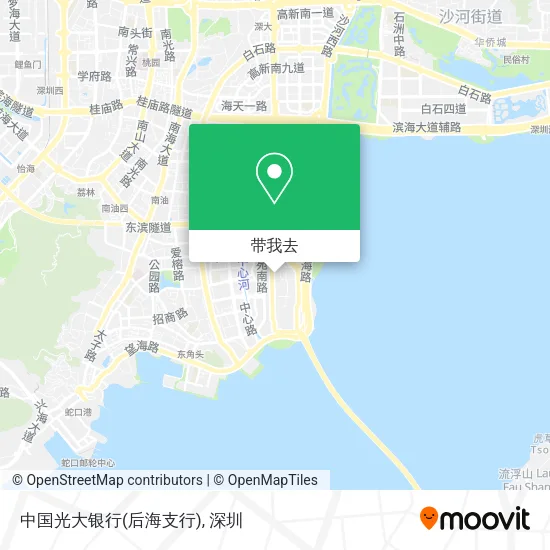 中国光大银行(后海支行)地图