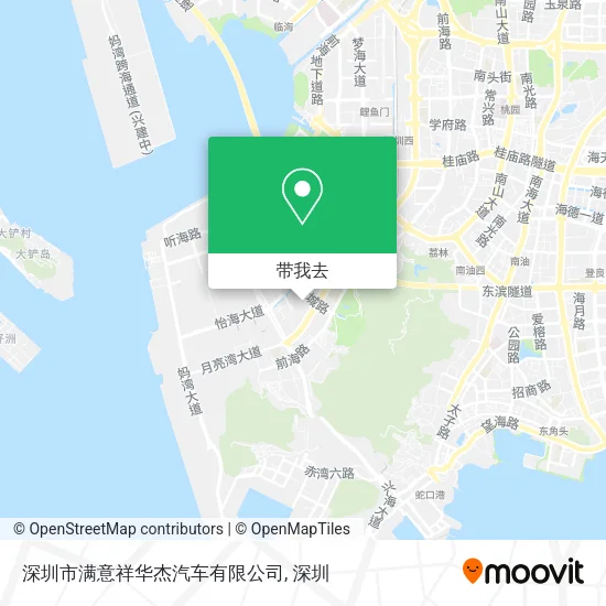 深圳市满意祥华杰汽车有限公司地图