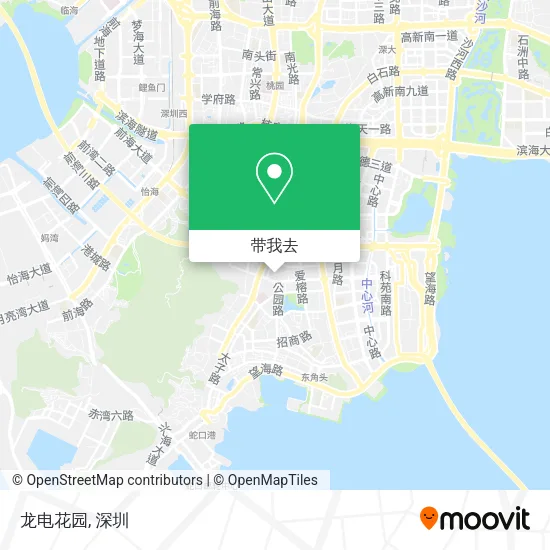 龙电花园地图