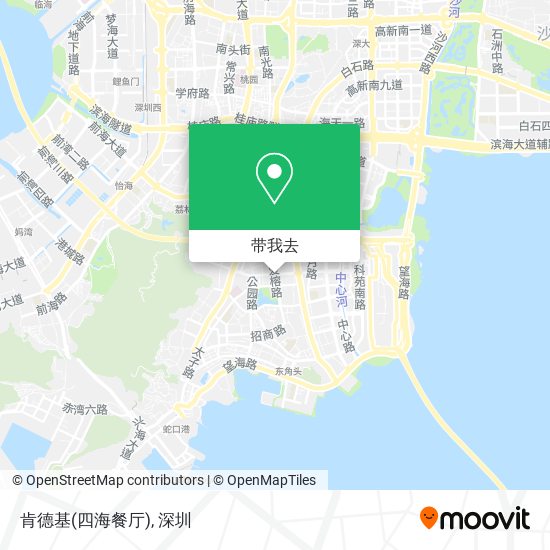 肯德基(四海餐厅)地图