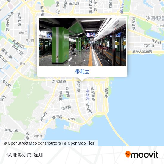 深圳湾公馆地图
