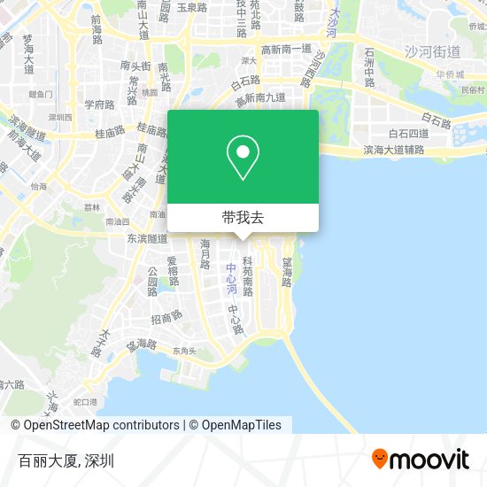 百丽大厦地图