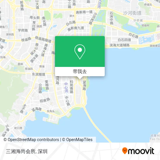 三湘海尚会所地图
