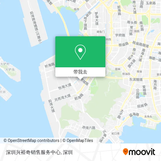 深圳兴裕奇销售服务中心地图