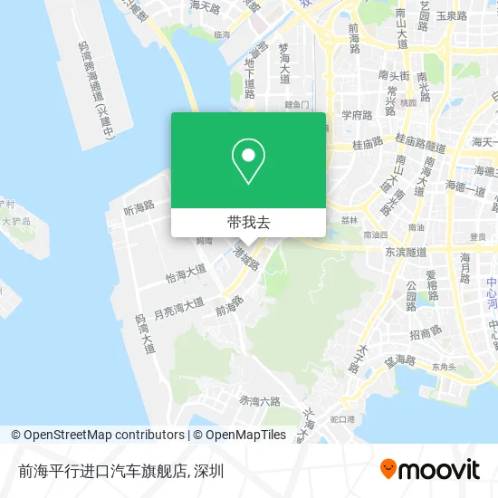 前海平行进口汽车旗舰店地图