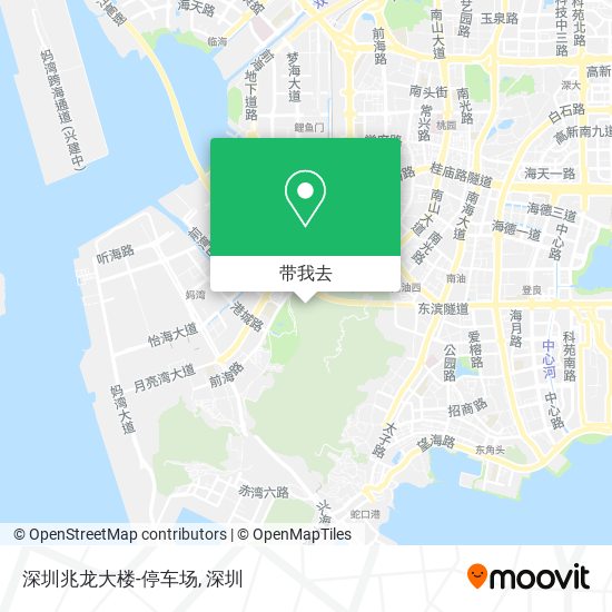 深圳兆龙大楼-停车场地图
