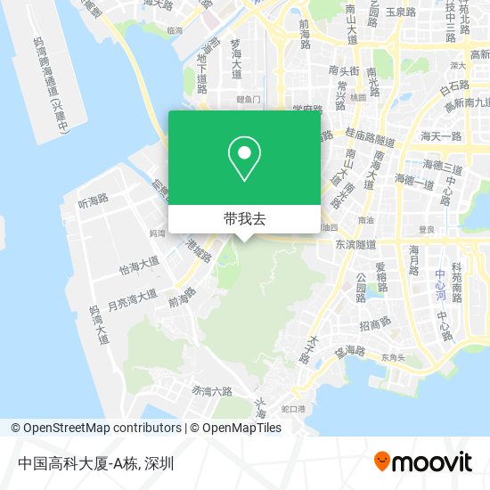 中国高科大厦-A栋地图