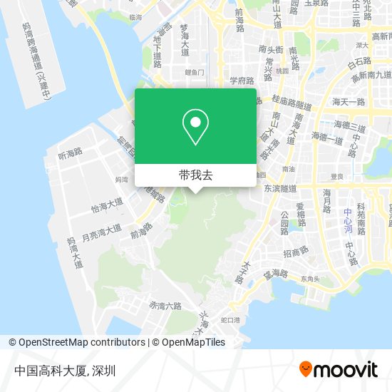 中国高科大厦地图