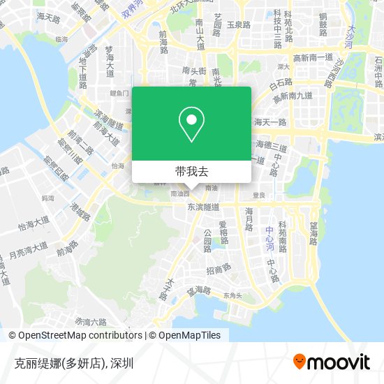 克丽缇娜(多妍店)地图