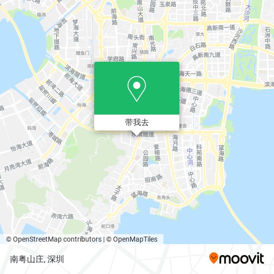 南粤山庄地图