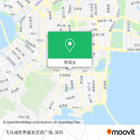 飞马城世界服装贸易广场地图