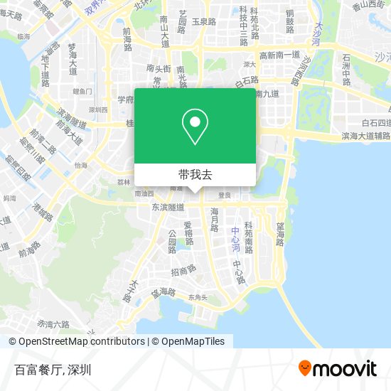 百富餐厅地图