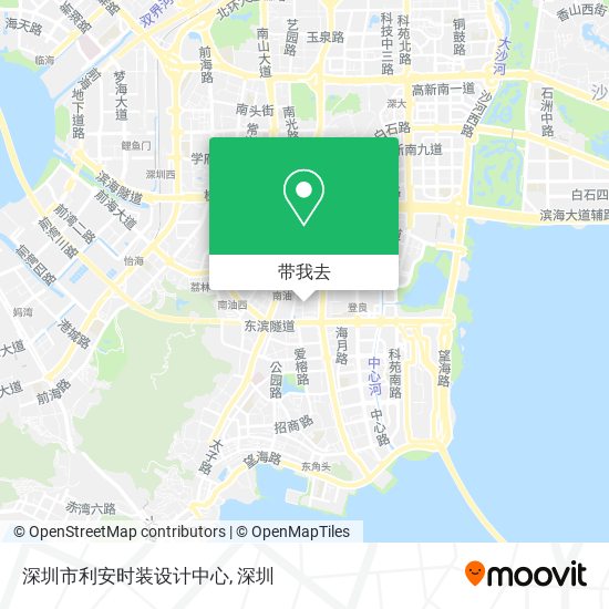 深圳市利安时装设计中心地图