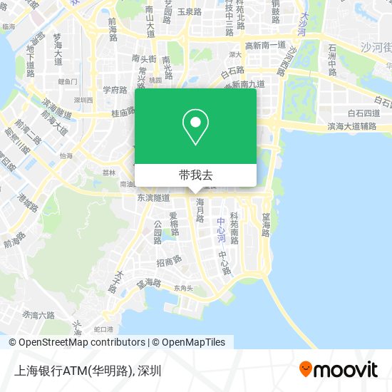 上海银行ATM(华明路)地图