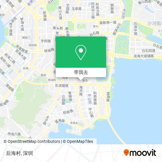 后海村地图