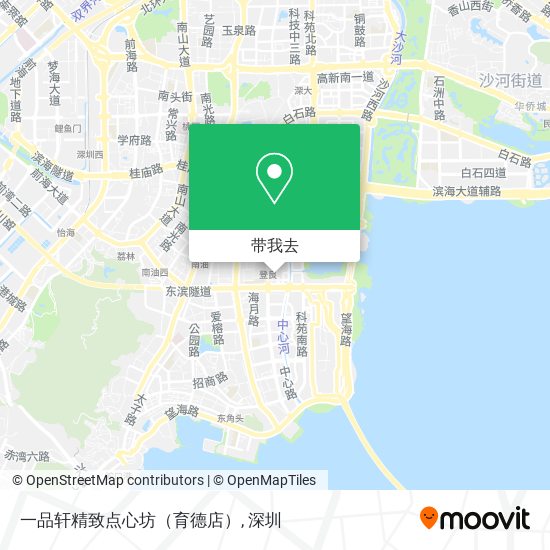 一品轩精致点心坊（育德店）地图