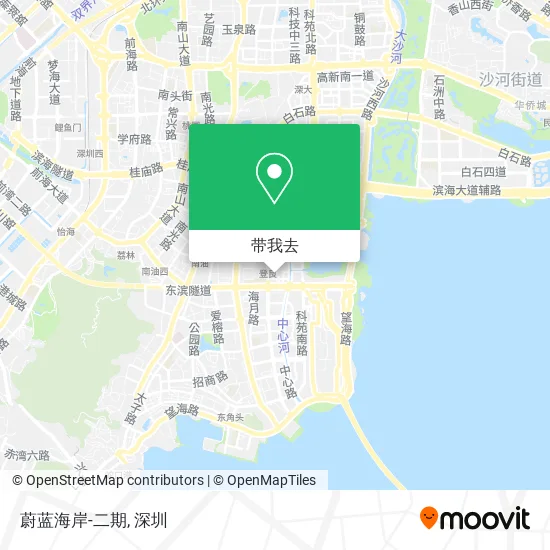 蔚蓝海岸-二期地图