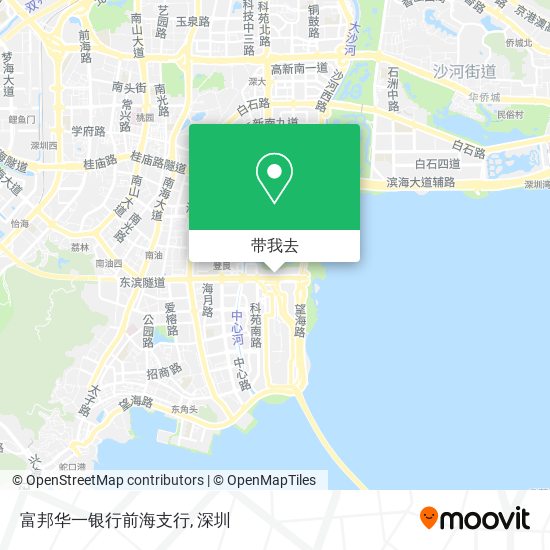 富邦华一银行前海支行地图