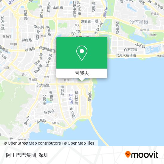 阿里巴巴集团地图