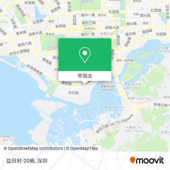 益田村-20栋地图