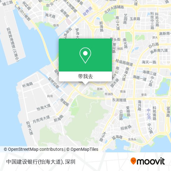 中国建设银行(怡海大道)地图