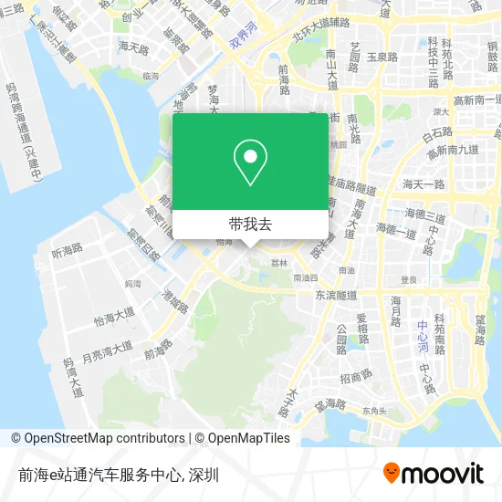 前海e站通汽车服务中心地图