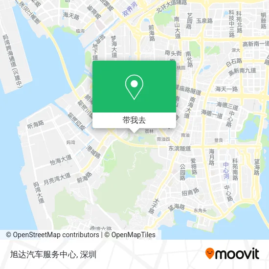 旭达汽车服务中心地图