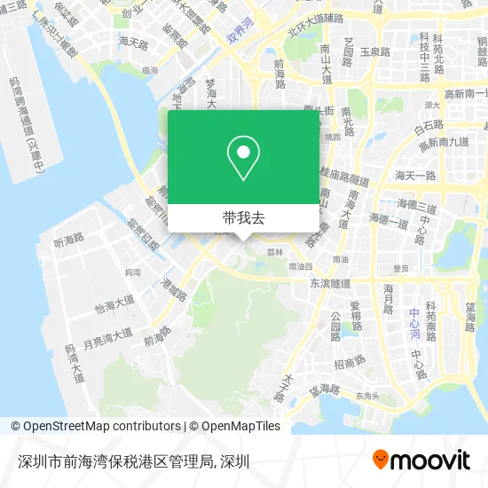 深圳市前海湾保税港区管理局地图