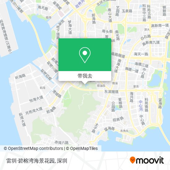 雷圳·碧榕湾海景花园地图