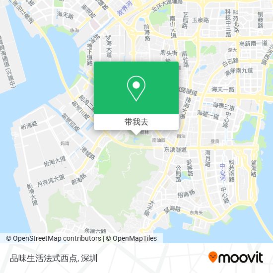 品味生活法式西点地图