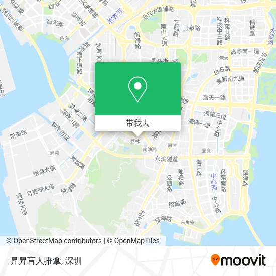 昇昇盲人推拿地图