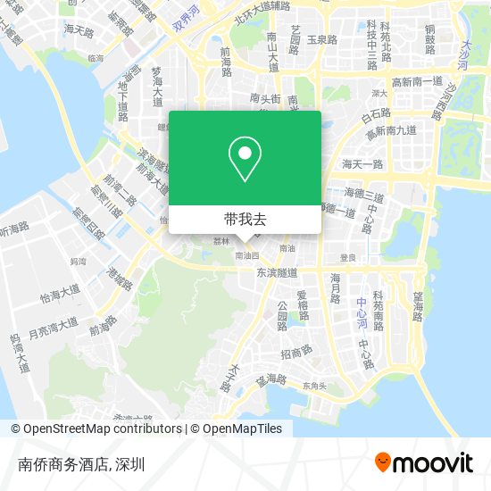 南侨商务酒店地图