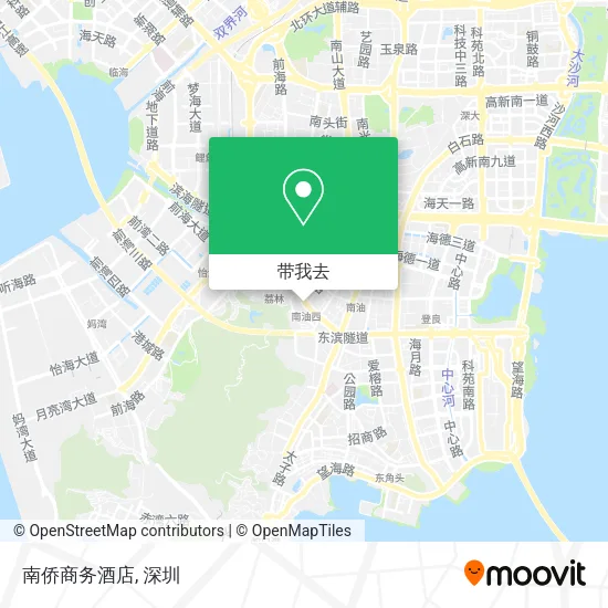 南侨商务酒店地图
