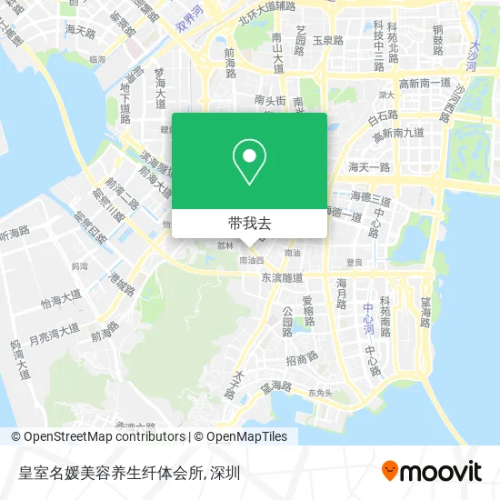 皇室名媛美容养生纤体会所地图