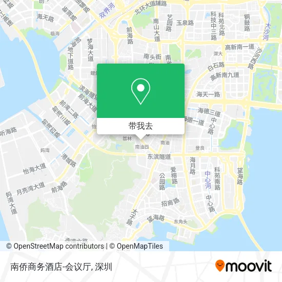 南侨商务酒店-会议厅地图