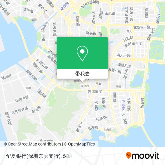 华夏银行(深圳东滨支行)地图