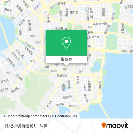任记小碗自选餐厅地图