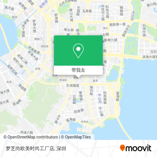 梦芝尚欧美时尚工厂店地图