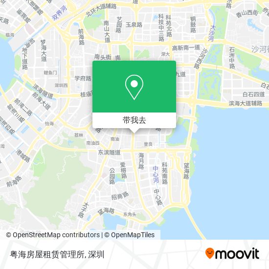 粤海房屋租赁管理所地图