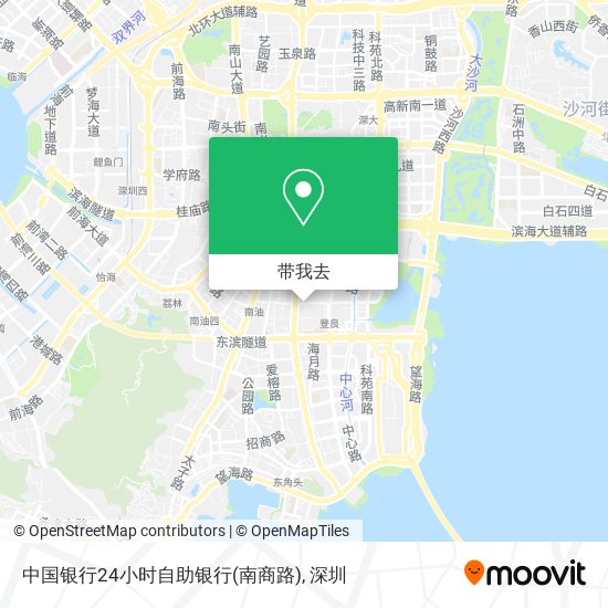 中国银行24小时自助银行(南商路)地图