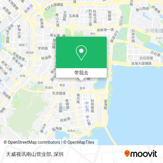 天威视讯南山营业部地图