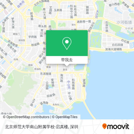 北京师范大学南山附属学校-启真楼地图