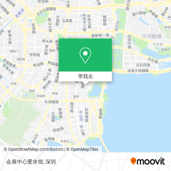 会展中心爱水馆地图