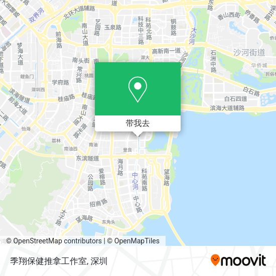 季翔保健推拿工作室地图